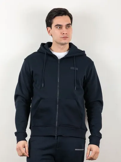 Худи Comfort Fit JUST JT9504-3427-1 — JUST-JT934271-ТЕМНСИН-L