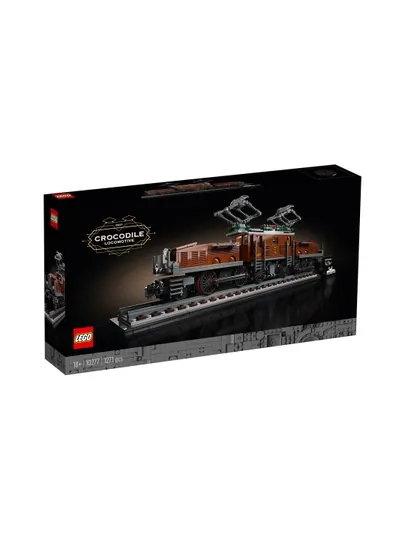 Конструктор LEGO 10277 Локомотив «Крокодил», 1271 деталь