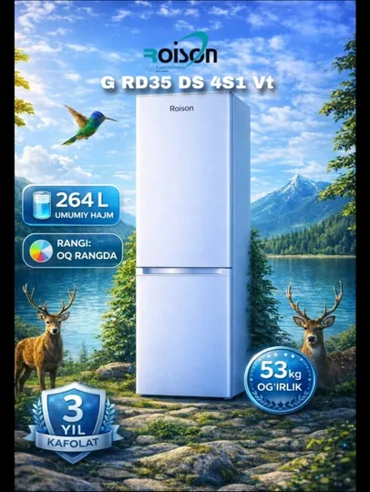 Холодильник Roison Rhwg RD35 W
