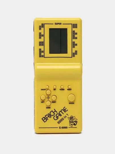 Игровая приставка Brick Game 9999 в 1, тетрис, портативная игра