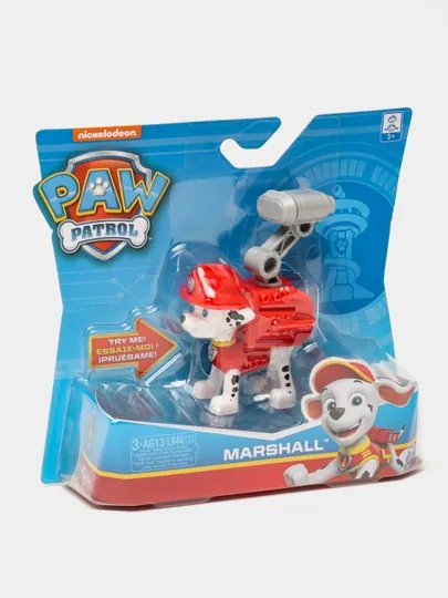 Фигурка Герой-Спасатель Paw Patrol, красный, 6022626