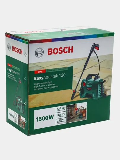 Мойка высокого давления Bosch EasyAquatak: Мощная очистка – чистота авто, сада без усилий!