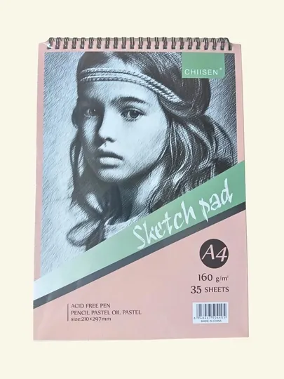 Скетчбоок, профессиональный альбом для рисования, с твердой обложкой, формата А5 и Б5