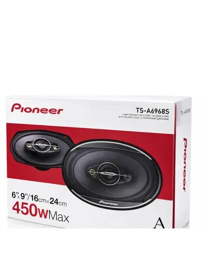 Автомобильные динамики Pioneer TS-A6968S 6x9″ 4-полосные 450W