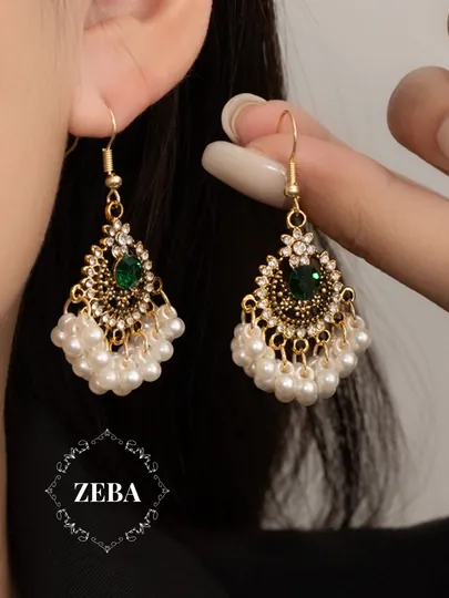 Серьги женские, разные формы — ZEBA-ZIRELEG-АЛЫЙ