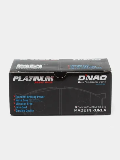 Передние тормозные колодки PLATINUM DPDW-025 для автомобиля Chevrolet Malibu