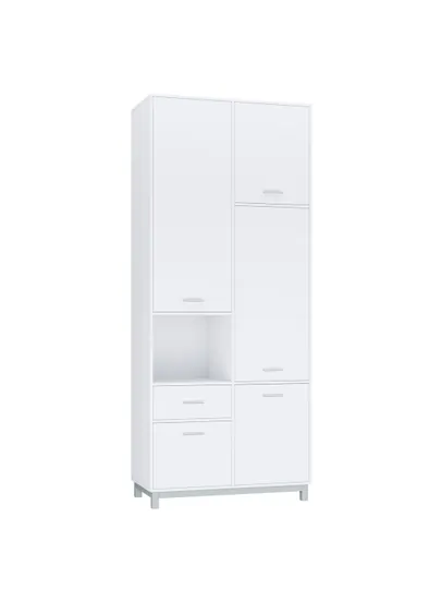 Шкаф двухсекционный Polini kids Mirum 2320, белый