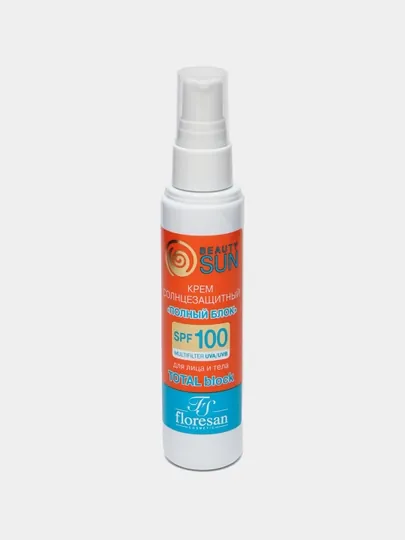 Крем Floresan SPF 100 Beauty Sun солнцезащитный, 75 мл