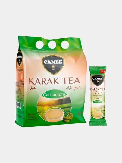 Чай Karak Tea (Cardamom) пряный молочный черный с кардамоном