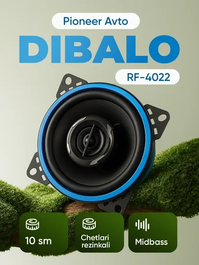 Дибало RF-4022 10 см Дамас, Матиз, Спарк, Нексия 1-2, Лабо, Чанган и другие