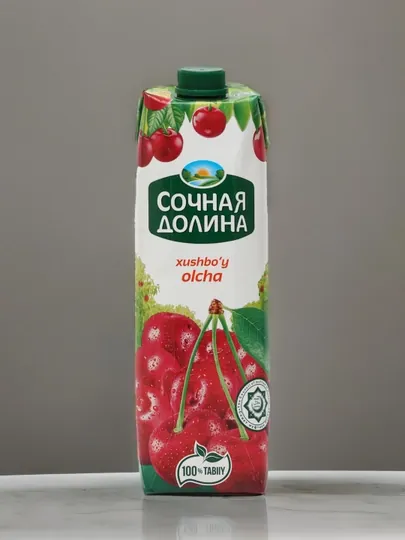 Нектар Сочная Долина, вишня, 1 л