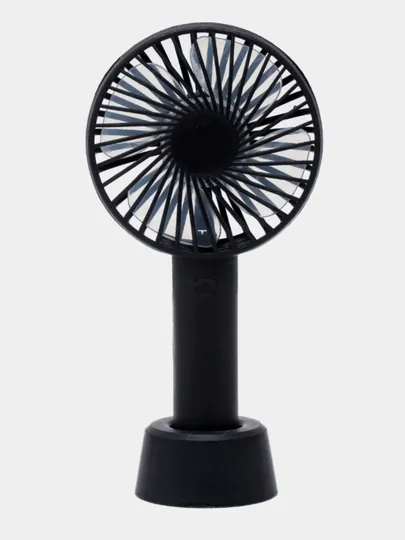 | Портативный тихий вентилятор, мини fan 3 скорости настольный USB — DLYADOM-MINIVENTILYATOR1-ЧЕРН