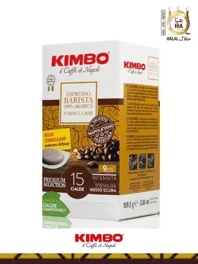 Кофе в чалдах Kimbo Espresso Barista 100% Arabica
