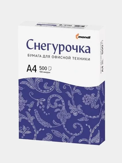 Бумага Снегурочка, офисная, А4, 500 листов
