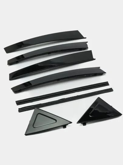 Дверные стойки для Lacetti Gentra, Black Piano