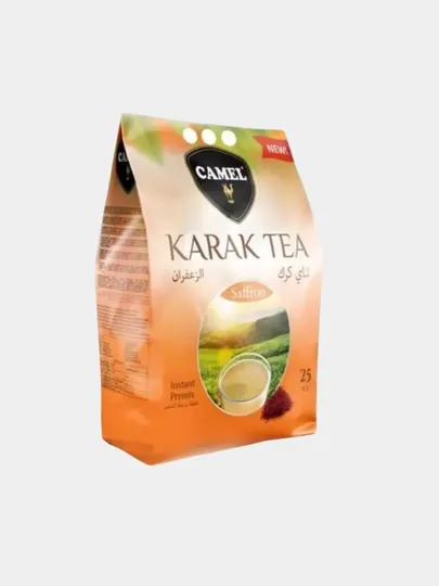Чай Karak Tea (Saffron) пряный молочный черный с шафраном