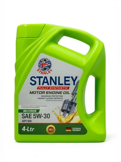 Моторное масло Stanley Fully Synthetic SAE 5W-30, 4 л