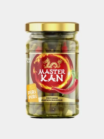 Маринованные перчики Master Kan Piri Piri 350 г