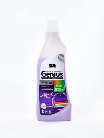 Гель для стирки Genius Aroma, 500 мл, фиолетовый
