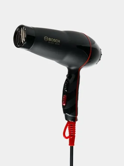 Профессиональный фен для волос styler BC-9901 ,BC-9902, для сушки и укладки с ионизацией — MACSTYP-BOSCH-КРАСН