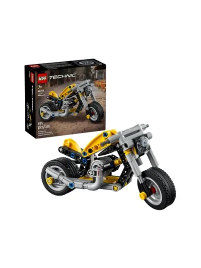 Конструктор LEGO Technic Жёлтый мотоцикл 42225