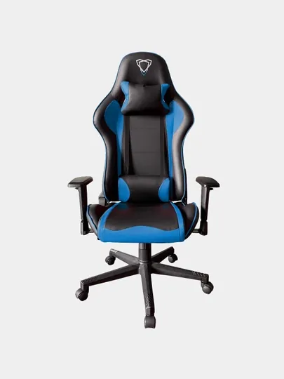 Игровое кресло GM02B, сине-чёрное