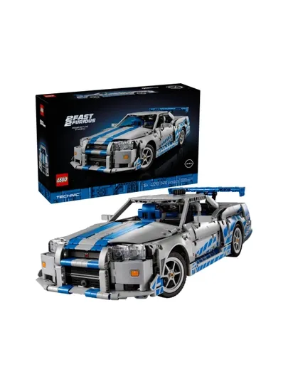 Конструктор LEGO 42210 Nissan Skyline GT-R (R34) Форсаж 2, 1410 деталей