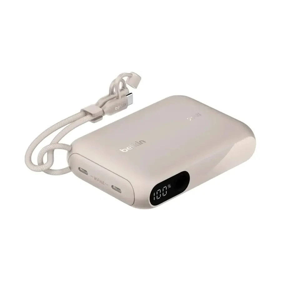 Внешний аккумулятор Belkin BPB027HQSD PD20W 10000 mAh Sand
