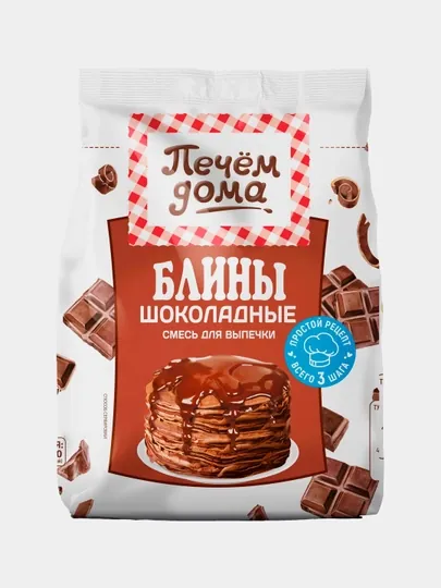 Смесь для выпечки Печëм дома "Шоколадные блины", 300 г — РУССКИЙ-P17D7FC