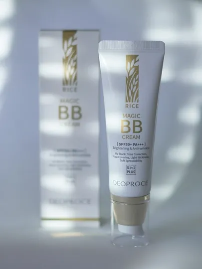 BB крем Deoproce Rice spf 50+, №21, 50ml
