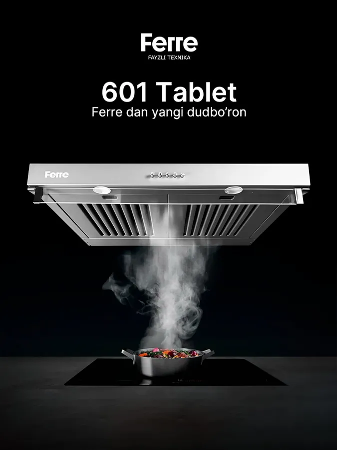 Вытяжка Ferre 601 Tablet, серый