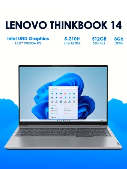 Ноутбук Lenovo ThinkBook 14 G8 IRL Core 5-210H 8/512 14" WUXGA IPS Grey