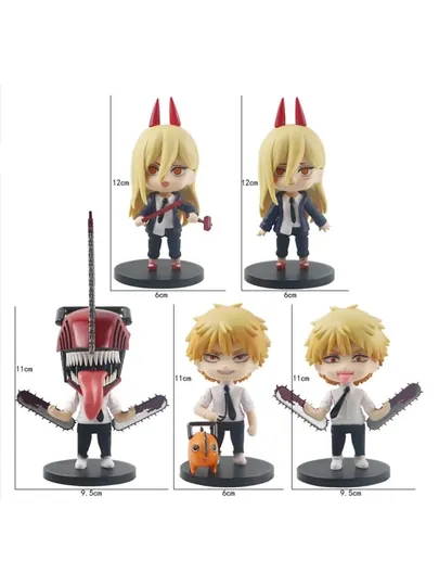 Сюрприз-бокс (blind box) аниме Человек бензопила (Chainsaw man) фигурка аниме, игрушка