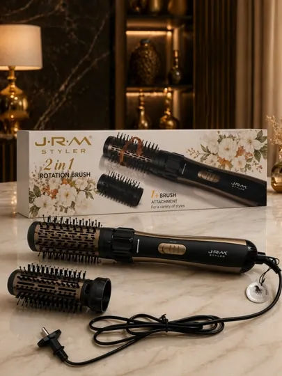 Фен-расческа JRM BRUSH, для быстрой укладки волос, 3 в 1