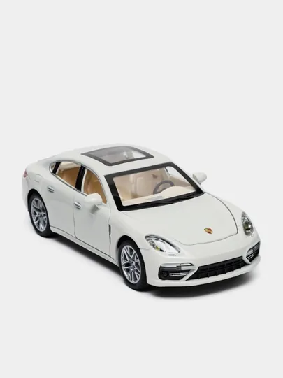 Металлическая машинка Porsche Panamero, масштаб 1:24 инерционная, свет, звук