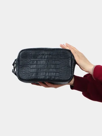 Сумка женская из натуральной кожи Black Gator