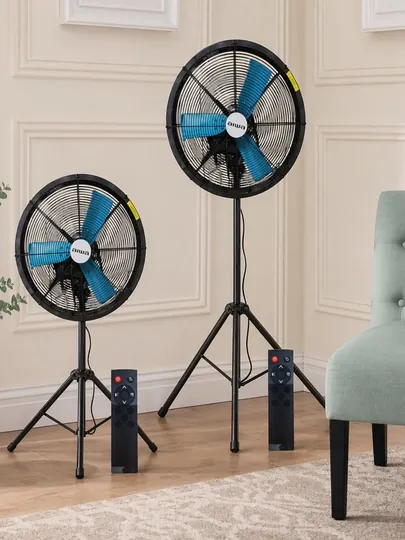 Напольный вентилятор 720F, 820F на штативе с пультом мощный fan