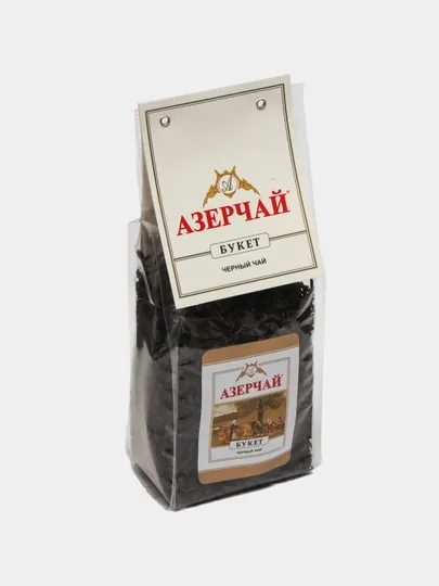 АЗЕРЧАЙ черный байховый крупнолистовой BUKET 200 г