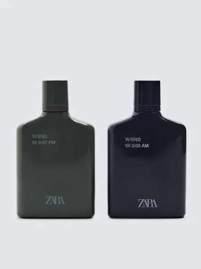 Туалетная вода для мужчин ZARA W/End till 8.00 pm 100 мл + W/End till 3:00 am, 100 мл