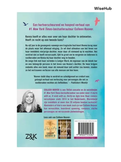 Книга, Reminders of Him, Colleen Hoover — WISEHUB-REMINDERSOFHIM