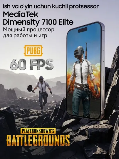 Ударопрочный смартфон HONOR 600 Lite 5G, 8/256 GB — BENCHM-HON600L-СЕРЕБРН-8/256GB