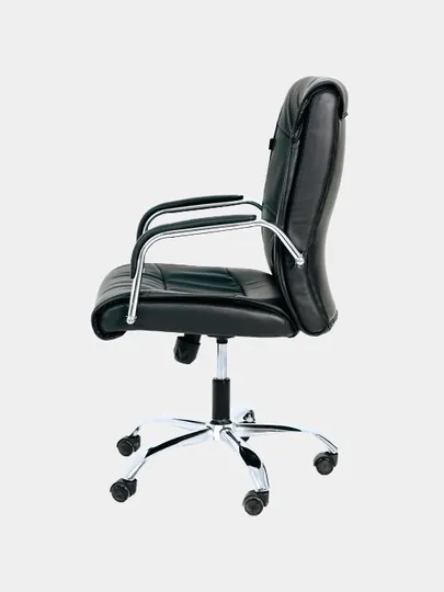 Офисное кресло Leo chrome, черный — ZUMINVS-B6047-ЧЕРН