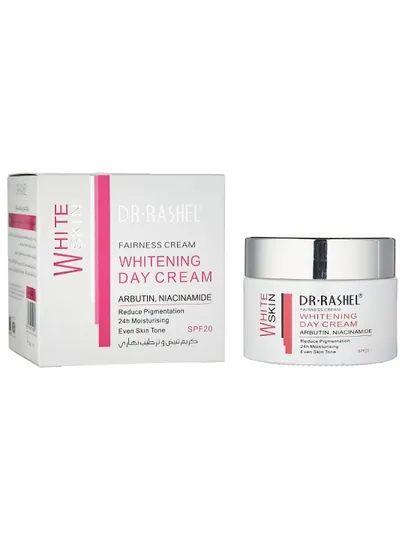 Отбеливающий дневной крем для лица от пятен с SPF20, Dr. Rashel Whitening SPF20, 50 г