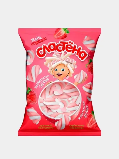 ЖЗ «Сластёна» со вкусом клубничного мороженого 75 г × 3 шт — ВЯТСКИЙ-СЛАСТЕНАКЛУБНИКА