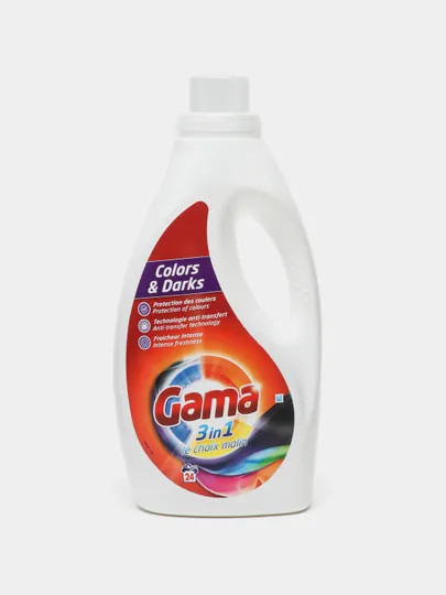GAMA Гель для стирки COLOR 1200ml (24стирки)