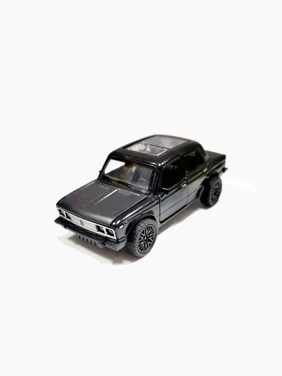 Машинка игрушка, Жигули Ваз 2106, тюнинг металлическая масштабная модель 1:32