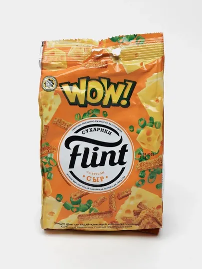 Сухарики со вкусом сыра Flint, 190 г