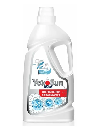 YokoSun отбеливатель-пятновыводитель 1 л — безопасен для детской одежды
