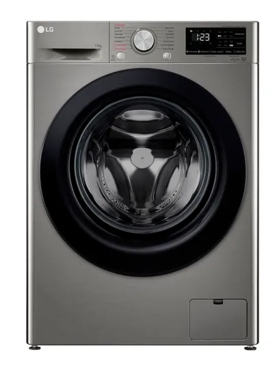 Стиральная машина LG F4V3ES6S, 11 кг