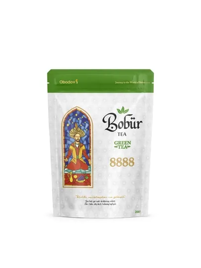 Bobur Tea 8888 – Зелёный чай 200 г